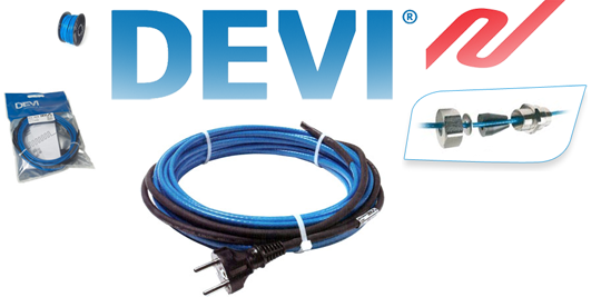 Саморегулирующийся нагревательный кабель Deviflex™ DPH-10 