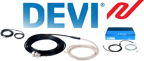 Экранированный двухжильный кабель Deviflex™ DTIV-9 - идеален для установки в трубу с водой